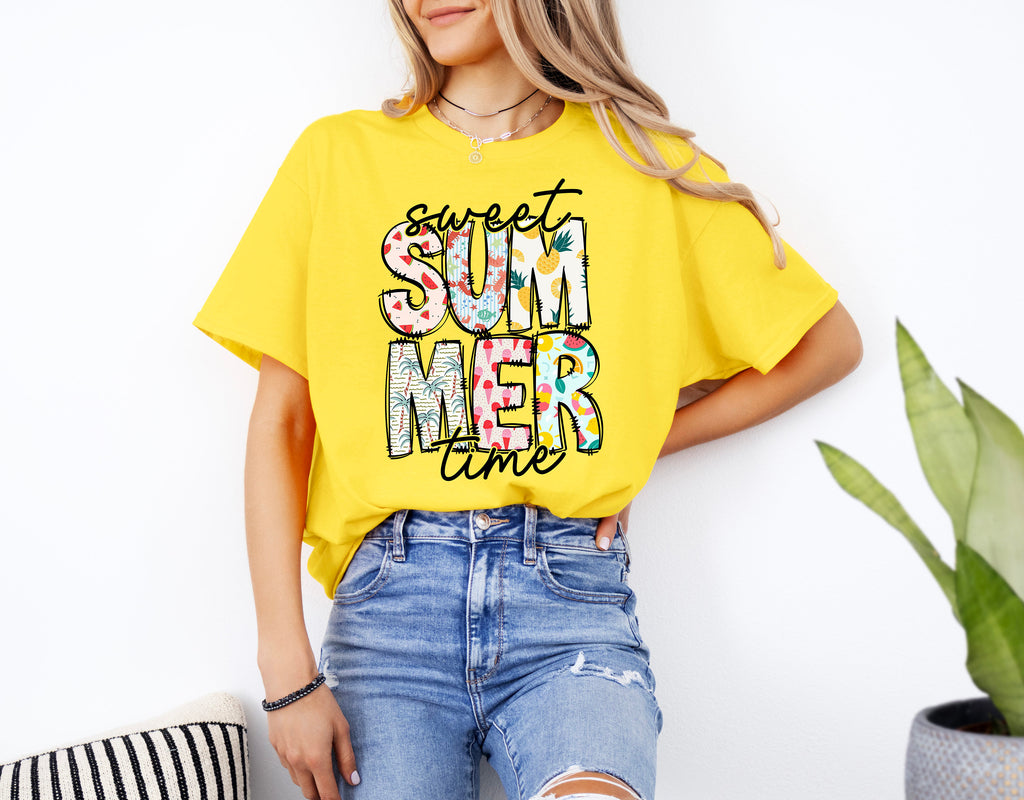 Sweet Summer Time Shirt: Retro Women's Summer Tee