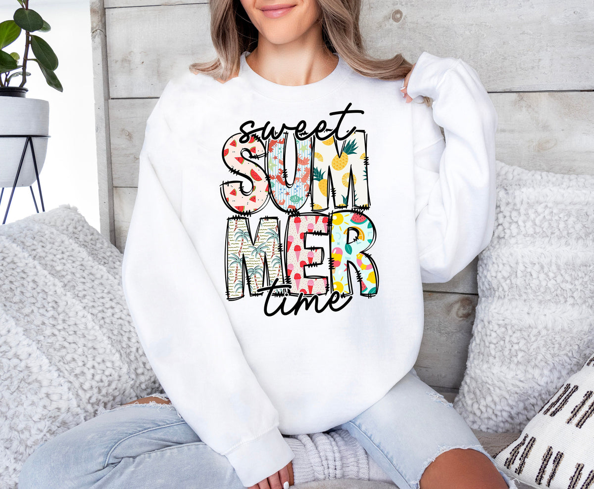 Sweet Summer Time Shirt: Retro Women's Summer Tee