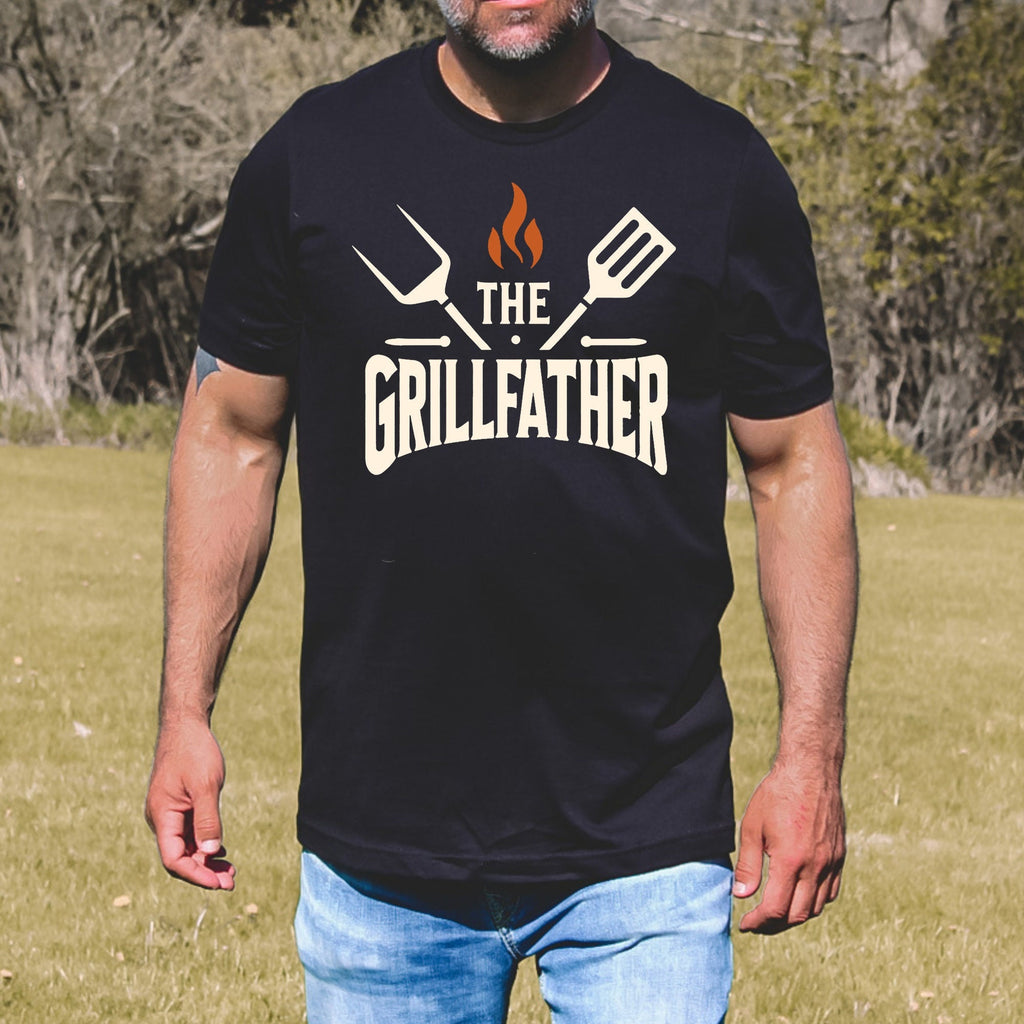 The Grillfather Shirt: BBQ Dad Gift, Meat Lover Outfit