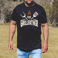 The Grillfather Shirt: BBQ Dad Gift, Meat Lover Outfit
