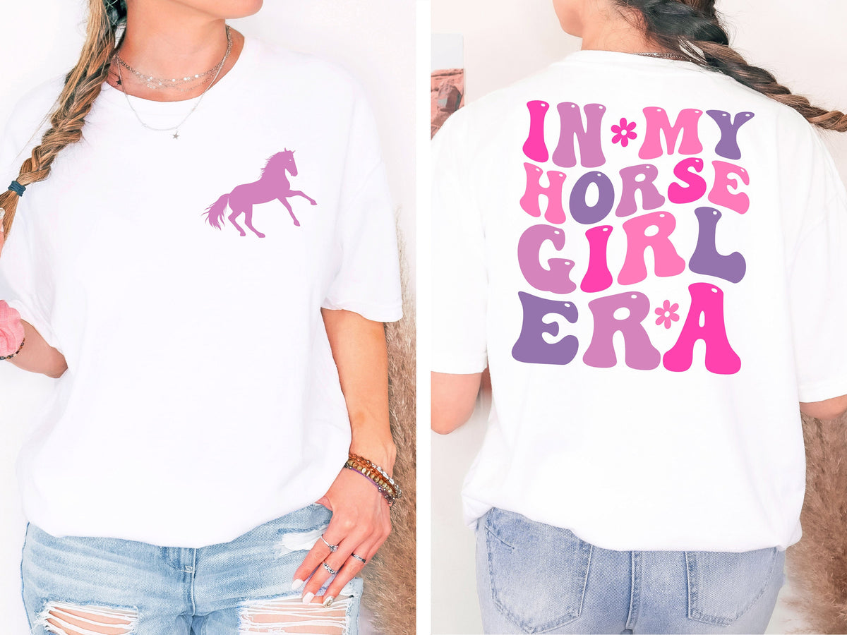 Horse Girl Era Shirt: Equestrian Sweatshirt, Horse Lover Gift