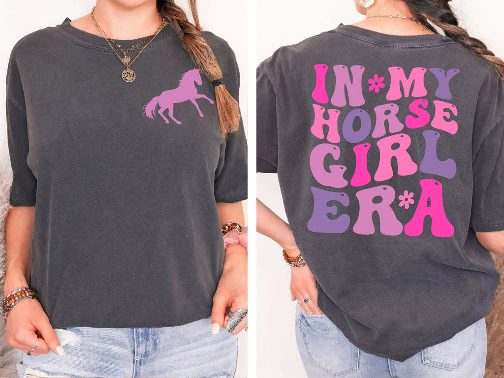 Horse Girl Era Shirt: Equestrian Sweatshirt, Horse Lover Gift