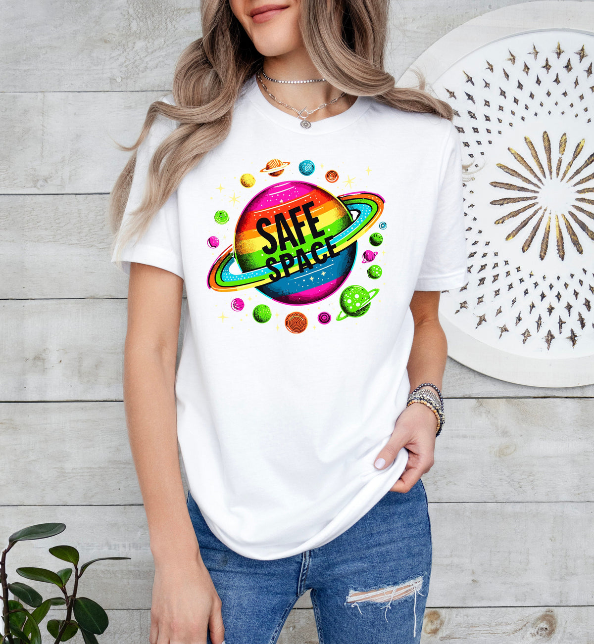 Safe Space Pride Shirt: LGBTQ Ally Tee