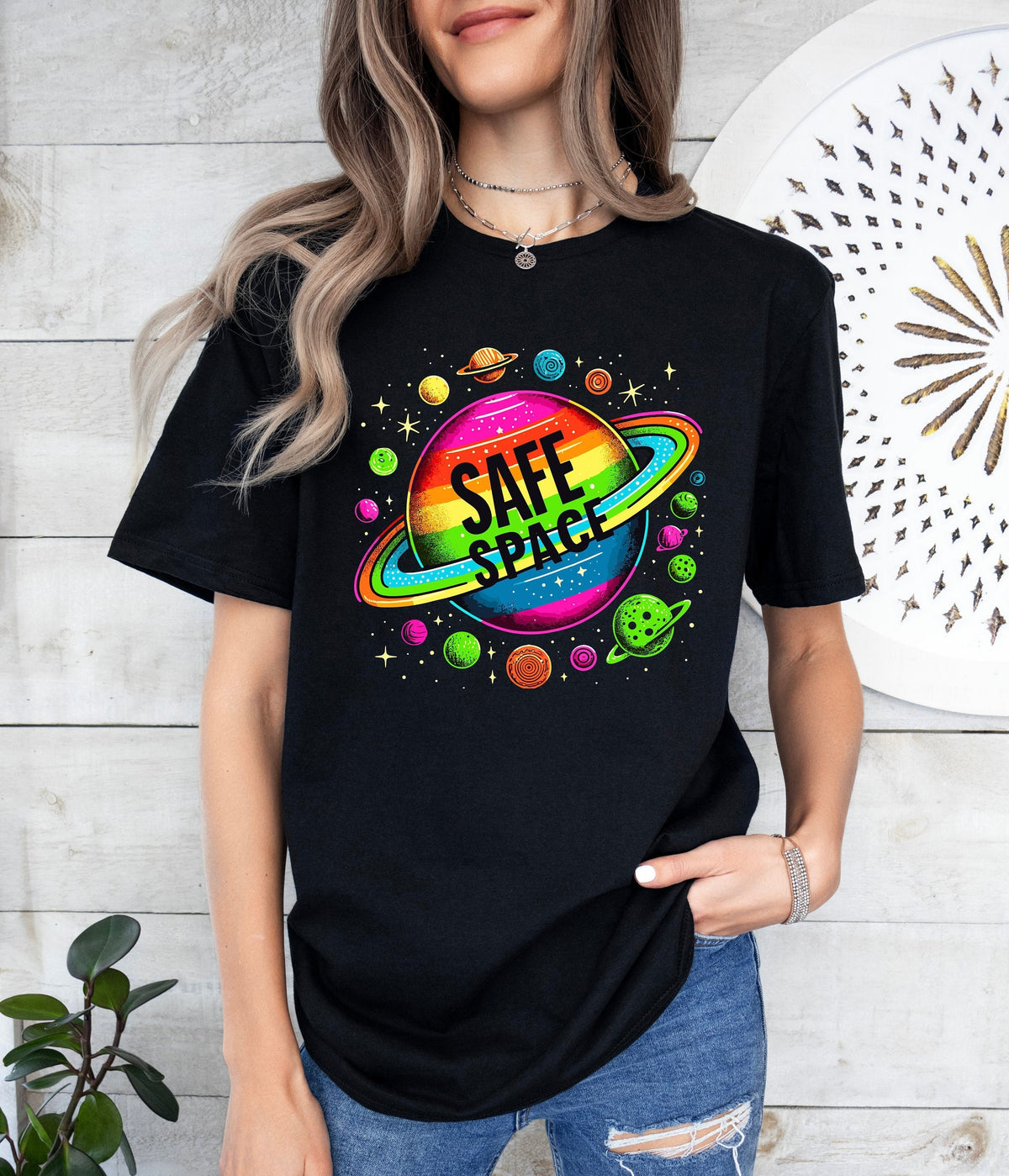 Safe Space Pride Shirt: LGBTQ Ally Tee