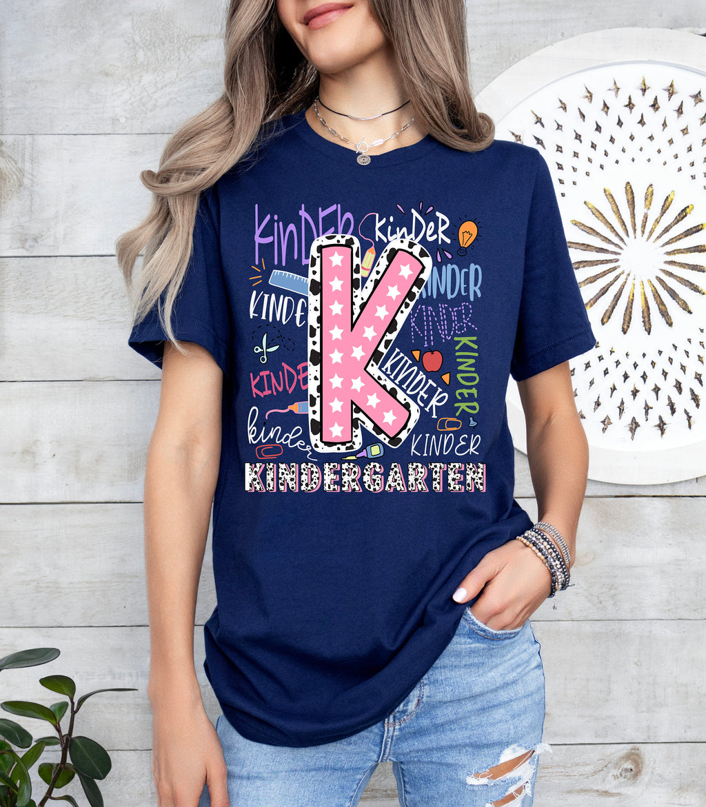 Kindergarten Teacher Sweatshirt: Back To School Shirt