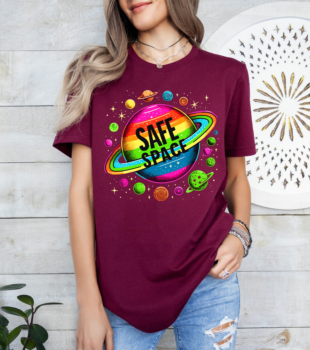 Safe Space Pride Shirt: LGBTQ Ally Tee