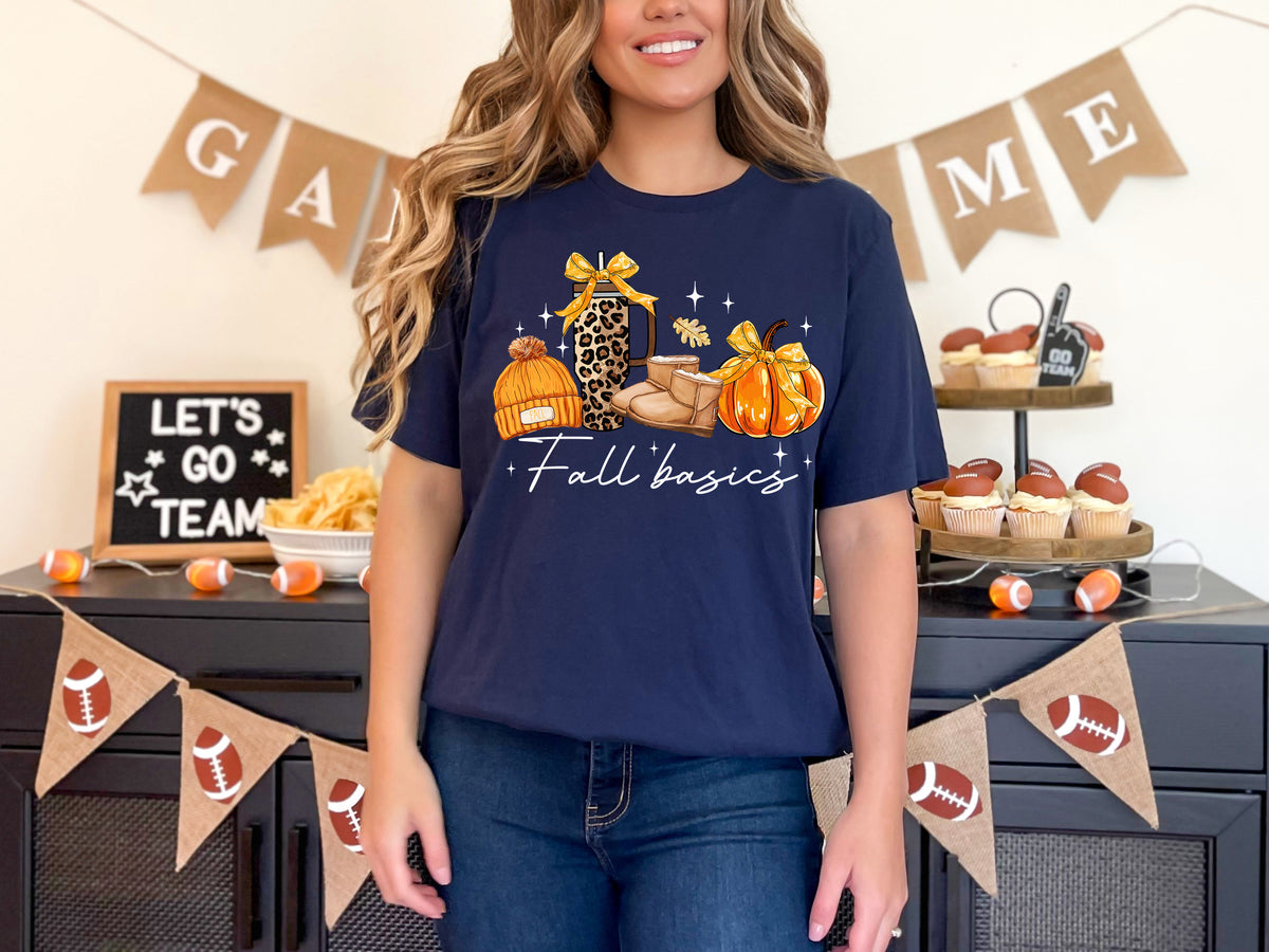 Fall Coffee Shirt: Pumpkin Spice Latte Thanksgiving Tee