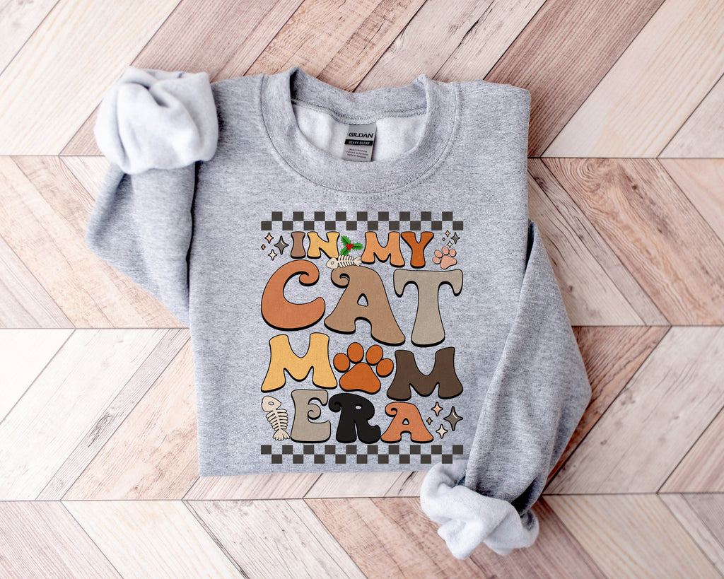 Cat Mom Era Shirt: Retro Style, Cat Lover Gift