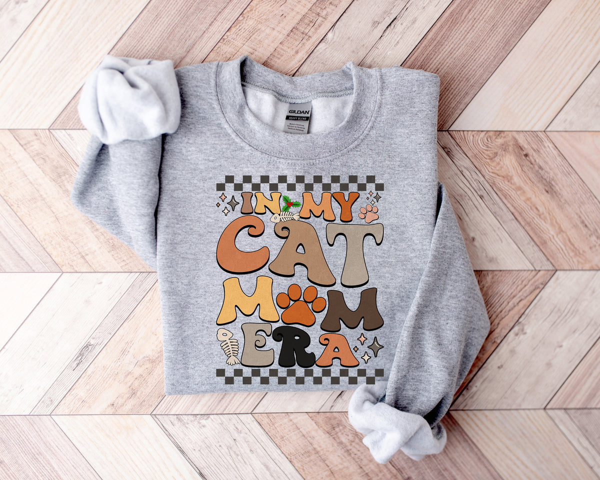 Cat Mom Era Shirt: Retro Style, Cat Lover Gift