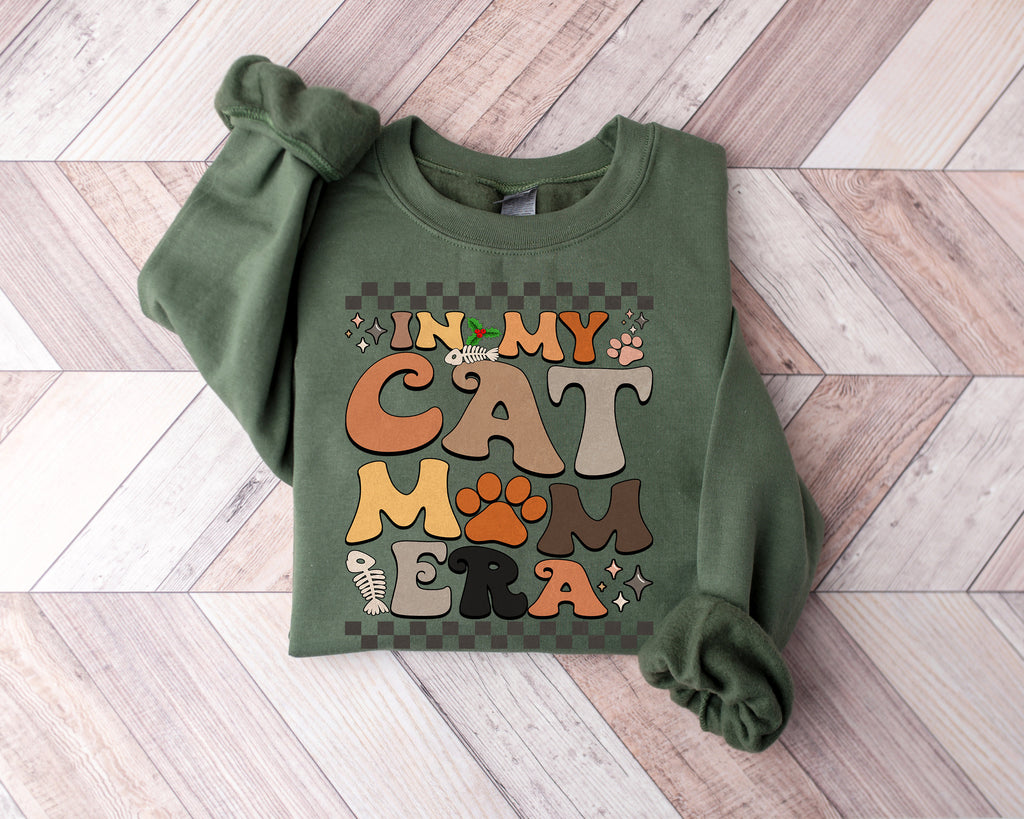 Cat Mom Era Shirt: Retro Style, Cat Lover Gift