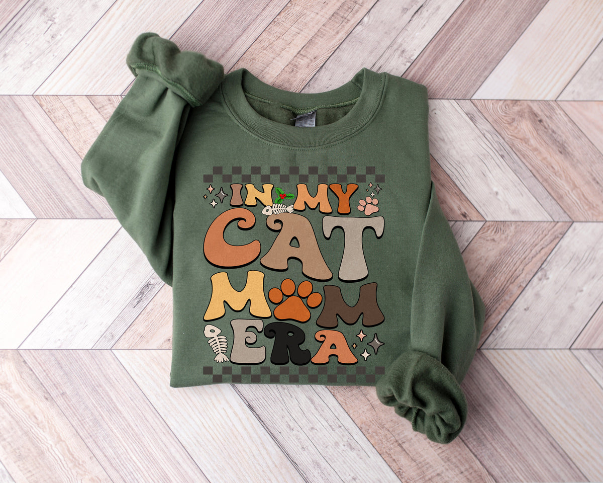 Cat Mom Era Shirt: Retro Style, Cat Lover Gift