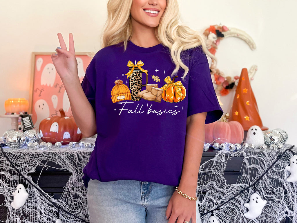 Fall Coffee Shirt: Pumpkin Spice Latte Thanksgiving Tee