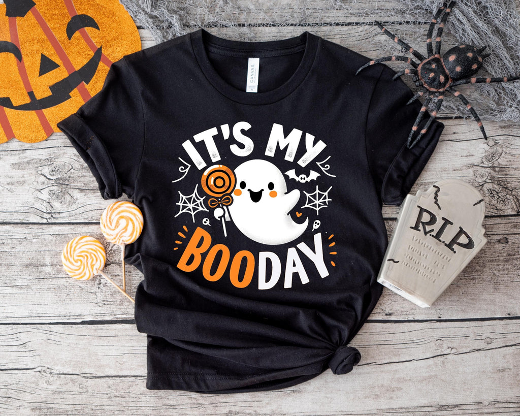 Its My Boo Day Halloween Shirt, Ghost Graphic Tee