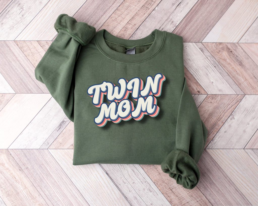 Twin Mom T-Shirt, New Mama Gift