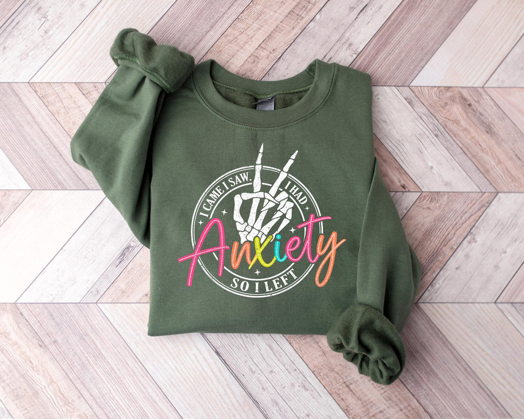 Funny Anxiety Shirt: Sarcastic Introvert Tee, Mental Health Gift