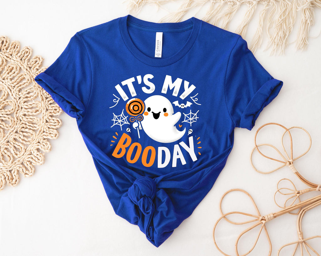 Its My Boo Day Halloween Shirt, Ghost Graphic Tee