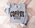 Coffee Makes Me Nicer Shirt: Funny Coffee Lover Tee