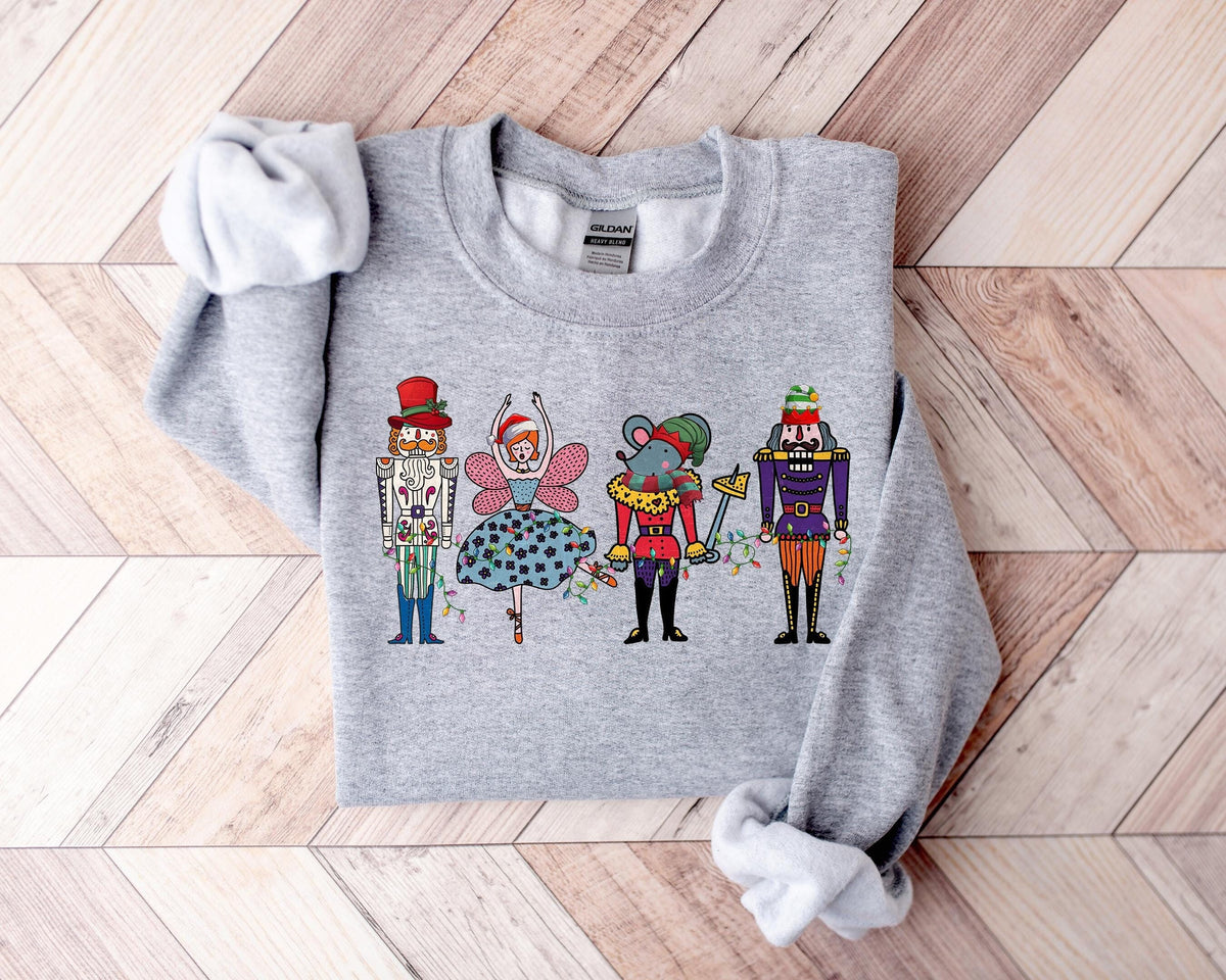 Retro Nutcracker Christmas Shirt: Holiday Ballet Tee