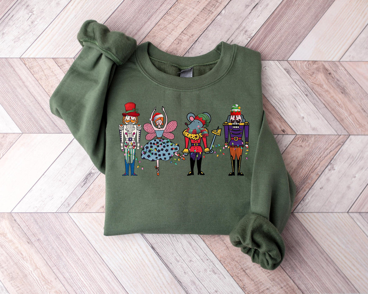 Retro Nutcracker Christmas Shirt: Holiday Ballet Tee