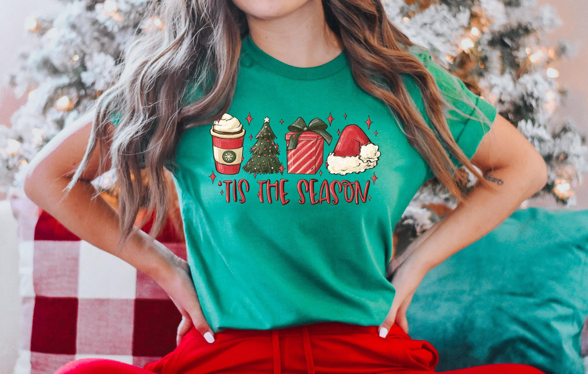 Tis The Season Christmas Sweatshirt: Winter Holiday Shirt