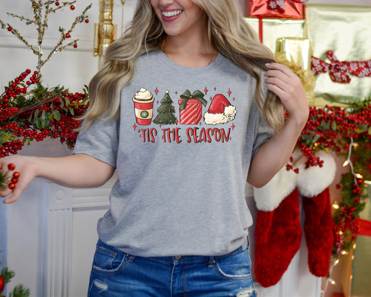 Tis The Season Christmas Sweatshirt: Winter Holiday Shirt