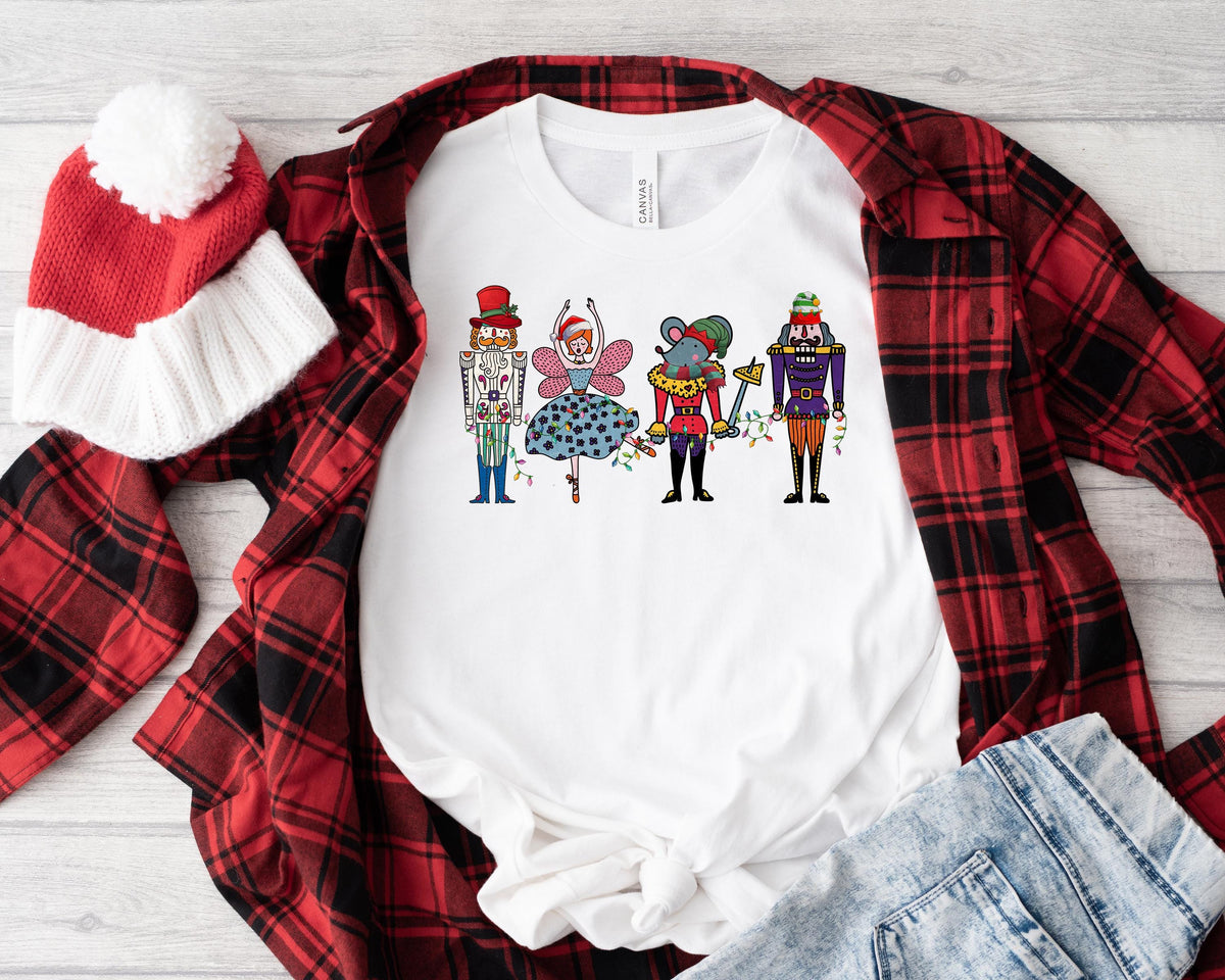 Retro Nutcracker Christmas Shirt: Holiday Ballet Tee