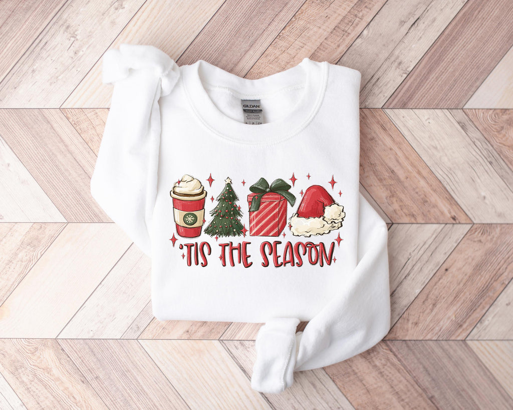 Tis The Season Christmas Sweatshirt: Winter Holiday Shirt