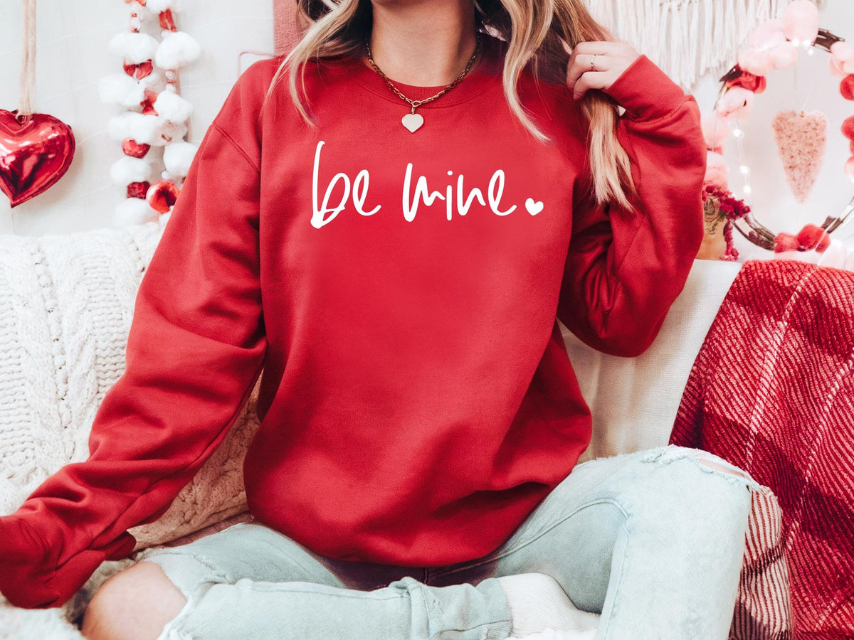 Be Mine Valentine's Day Sweatshirt: Retro XOXO Tee