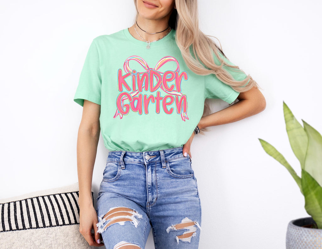 Coquette Back to School Shirt: Pink Bow, 3rd Grade Tee