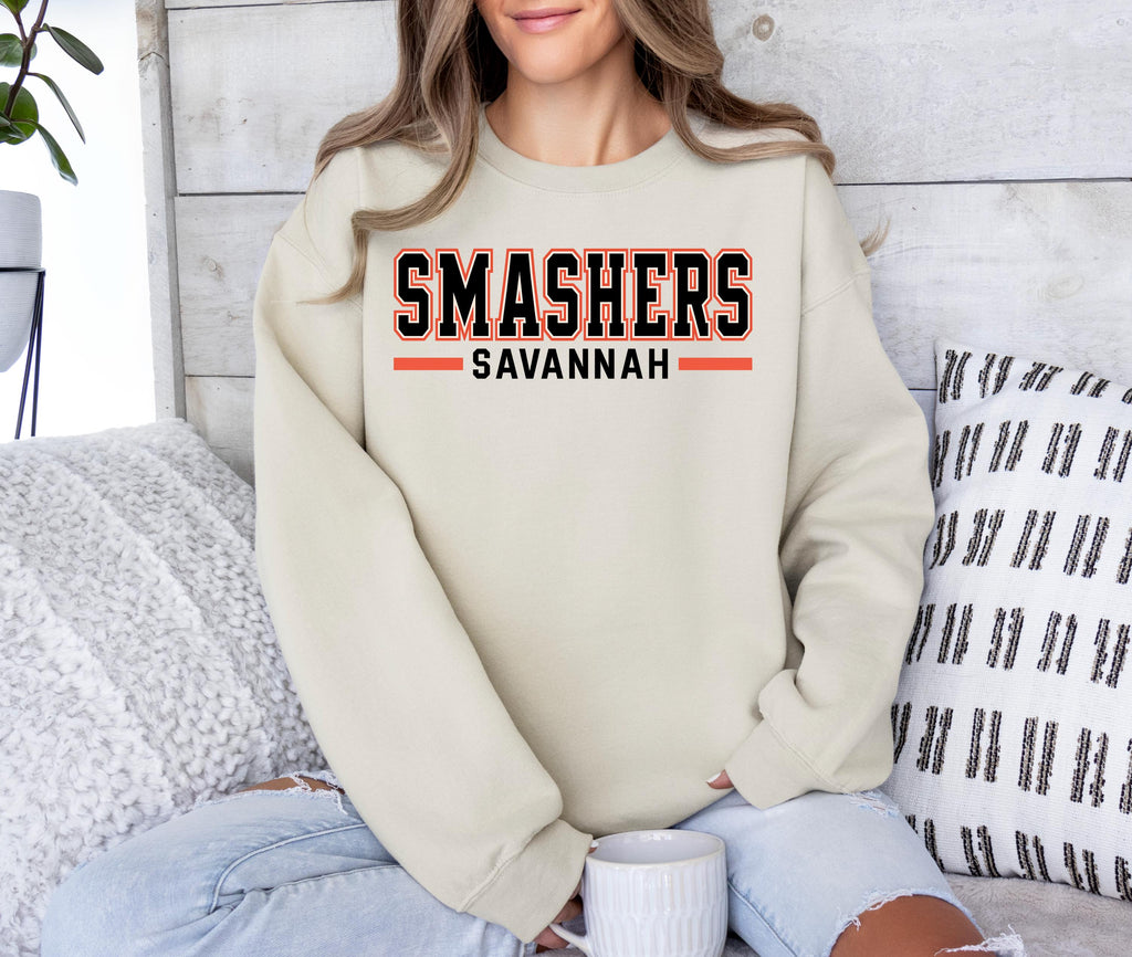 Personalized School Mascot Sweatshirt: Retro Team Spirit Wear