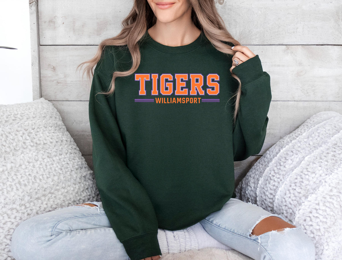 Personalized School Mascot Sweatshirt: Retro Team Spirit Wear