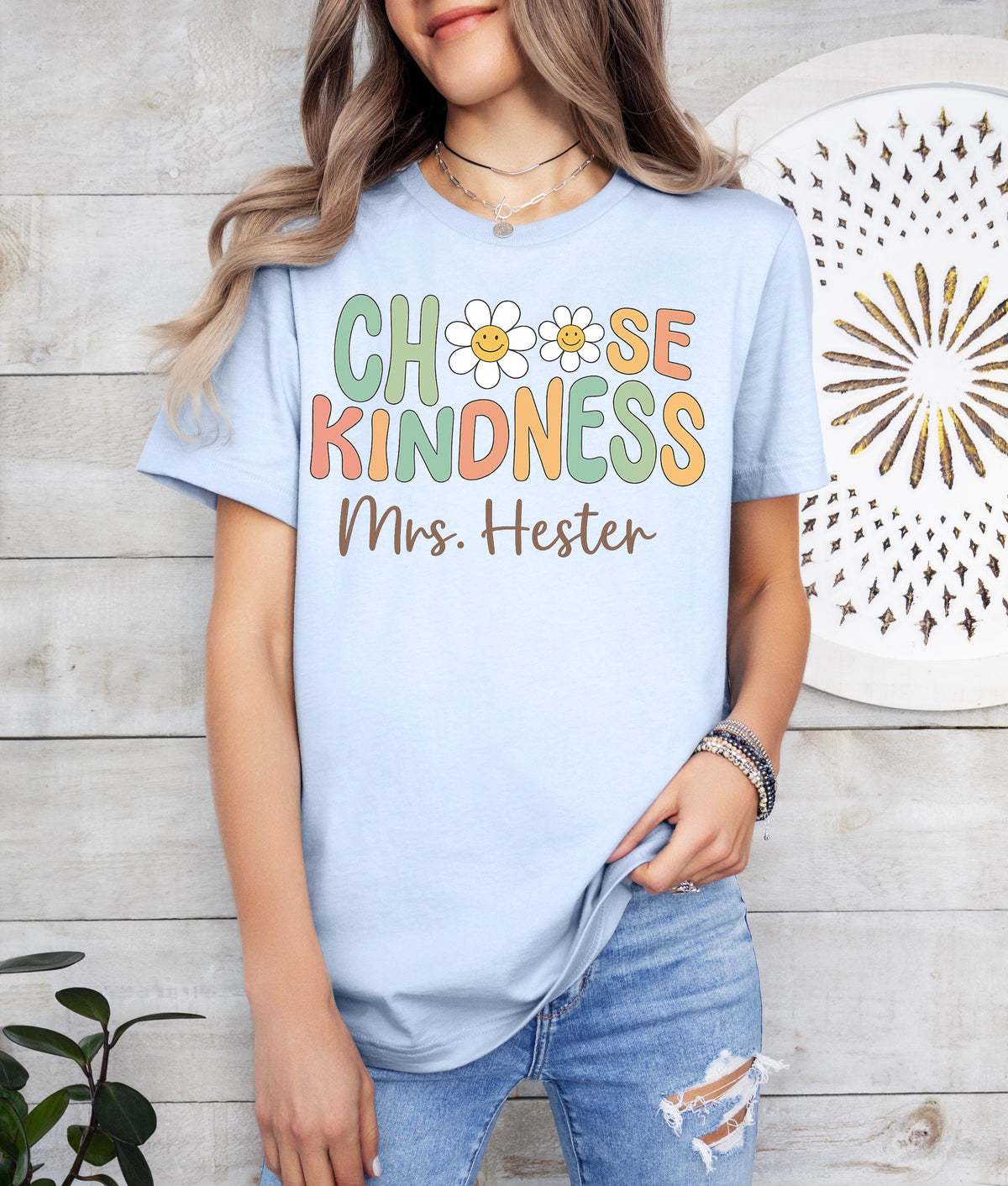 Choose Kindness Teacher Shirt: Back To School Cotton Tee
