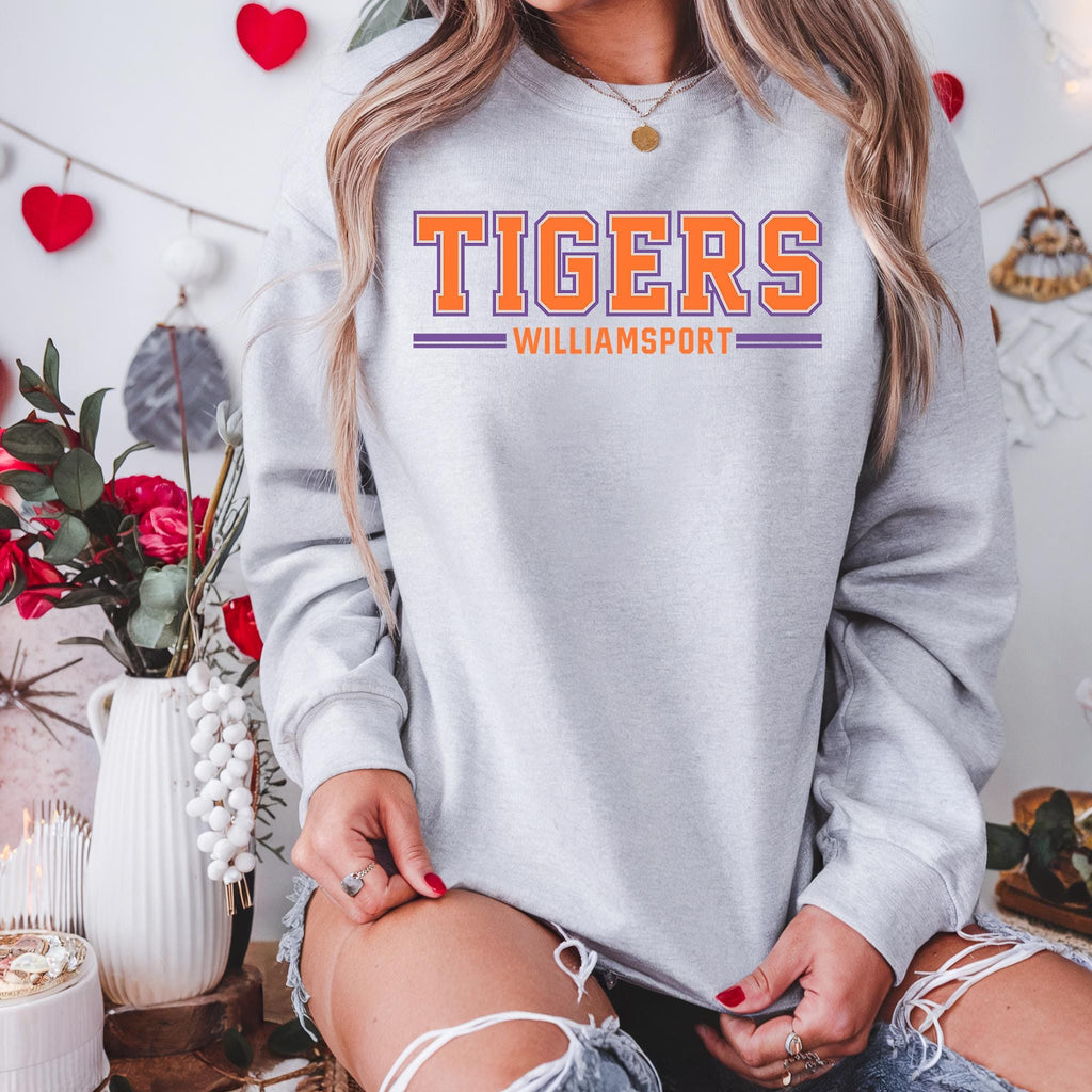 Personalized School Mascot Sweatshirt: Retro Team Spirit Wear