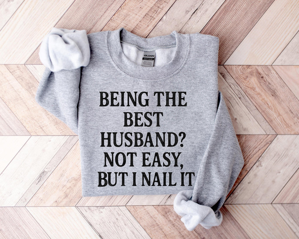 Funny Husband T-Shirt, Anniversary Gift for Him, Retro Tee