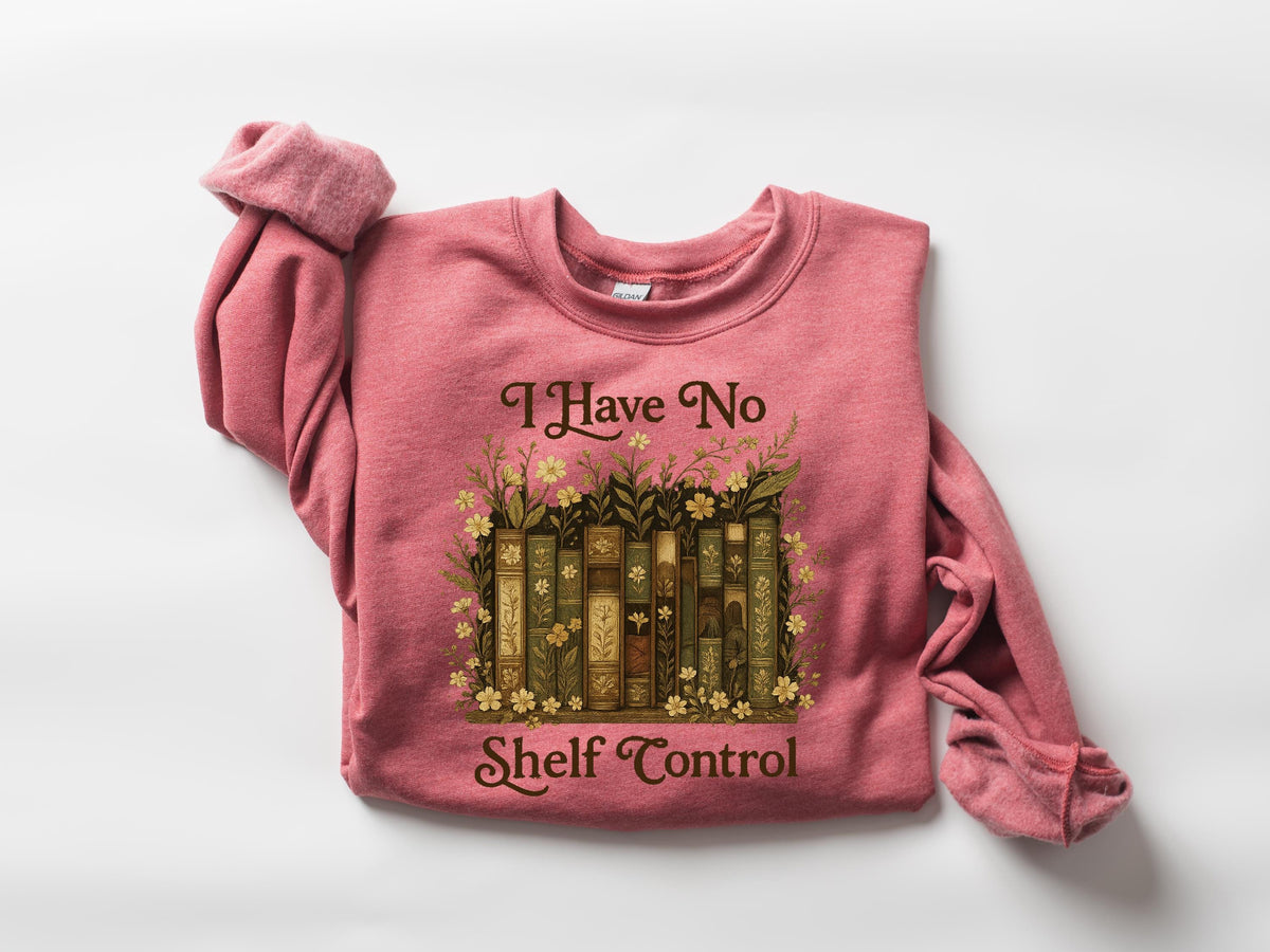 I Have No Shelf Control Shirt, Book Lover Librarian Gift