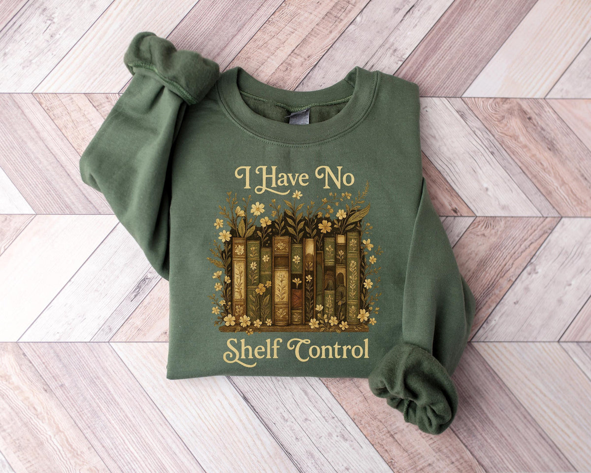 I Have No Shelf Control Shirt, Book Lover Librarian Gift