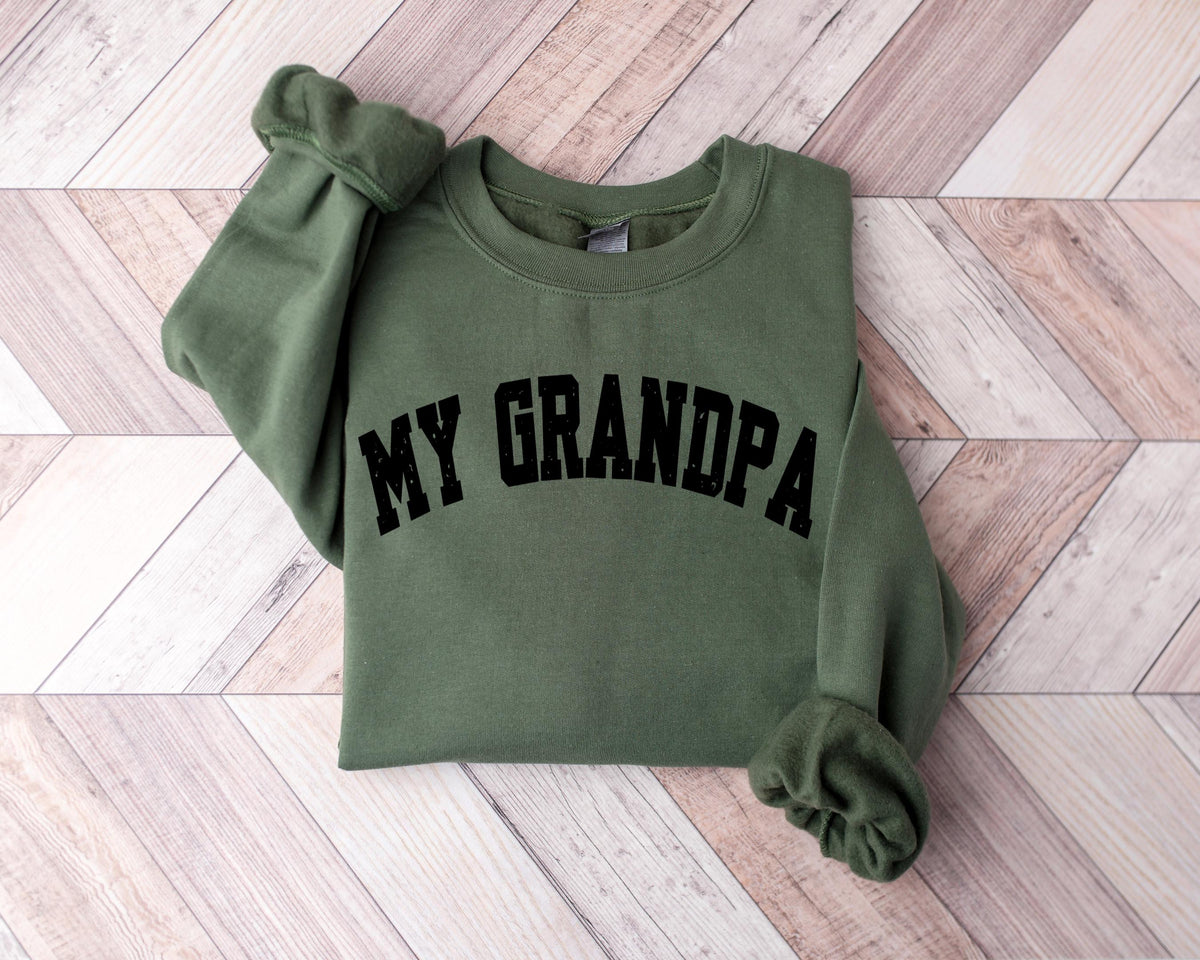 Custom Text Sweatshirt, Personalized Logo Shirt