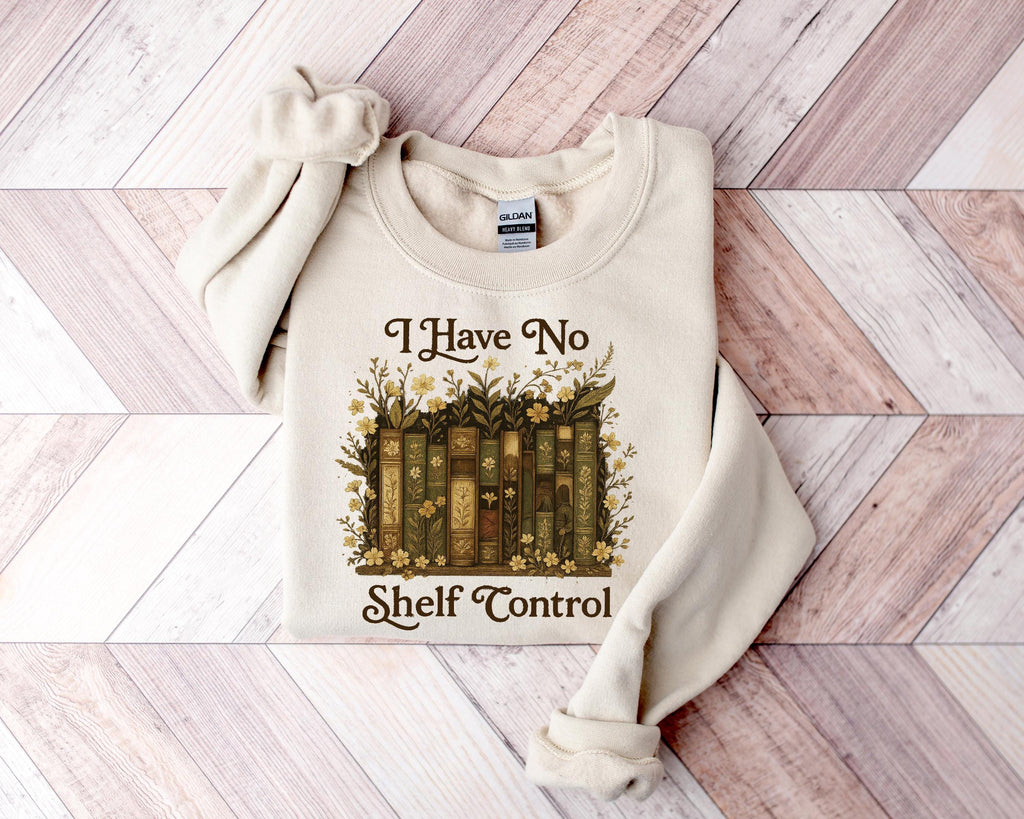 I Have No Shelf Control Shirt, Book Lover Librarian Gift