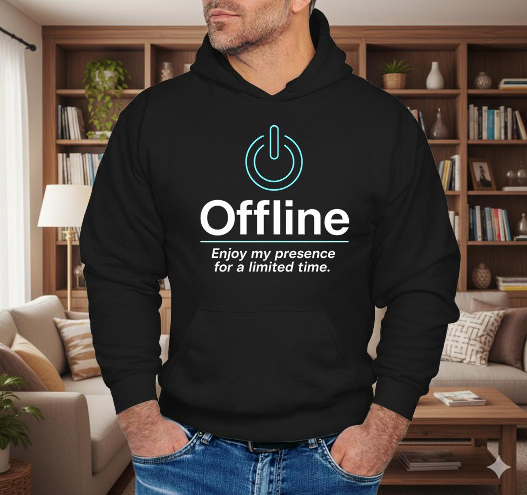 Offline Gamer Shirt, Funny Video Game Gift