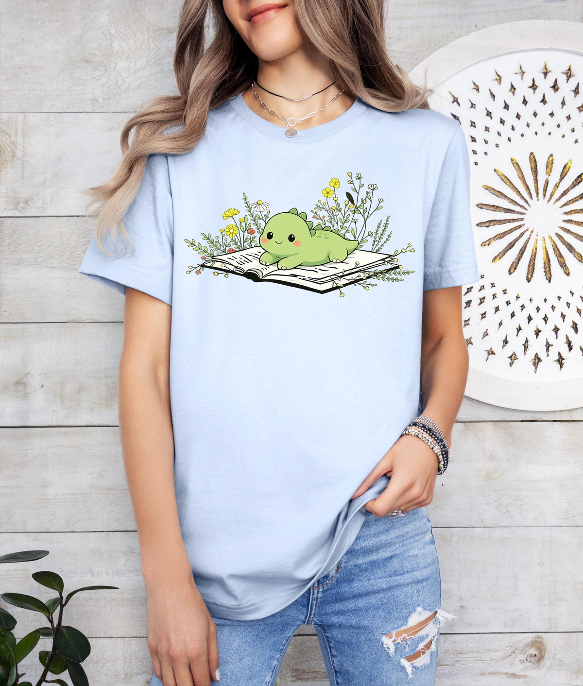 Dragon Book Sweatshirt, Cottagecore Bookworm Sweater