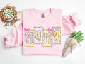 Floral Mama Easter Shirt, Patchwork Tee, Retro Nana Shirt