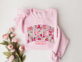 He is Risen Floral Sweatshirt, Christian Easter Apparel, Matthew 28:6 Tee