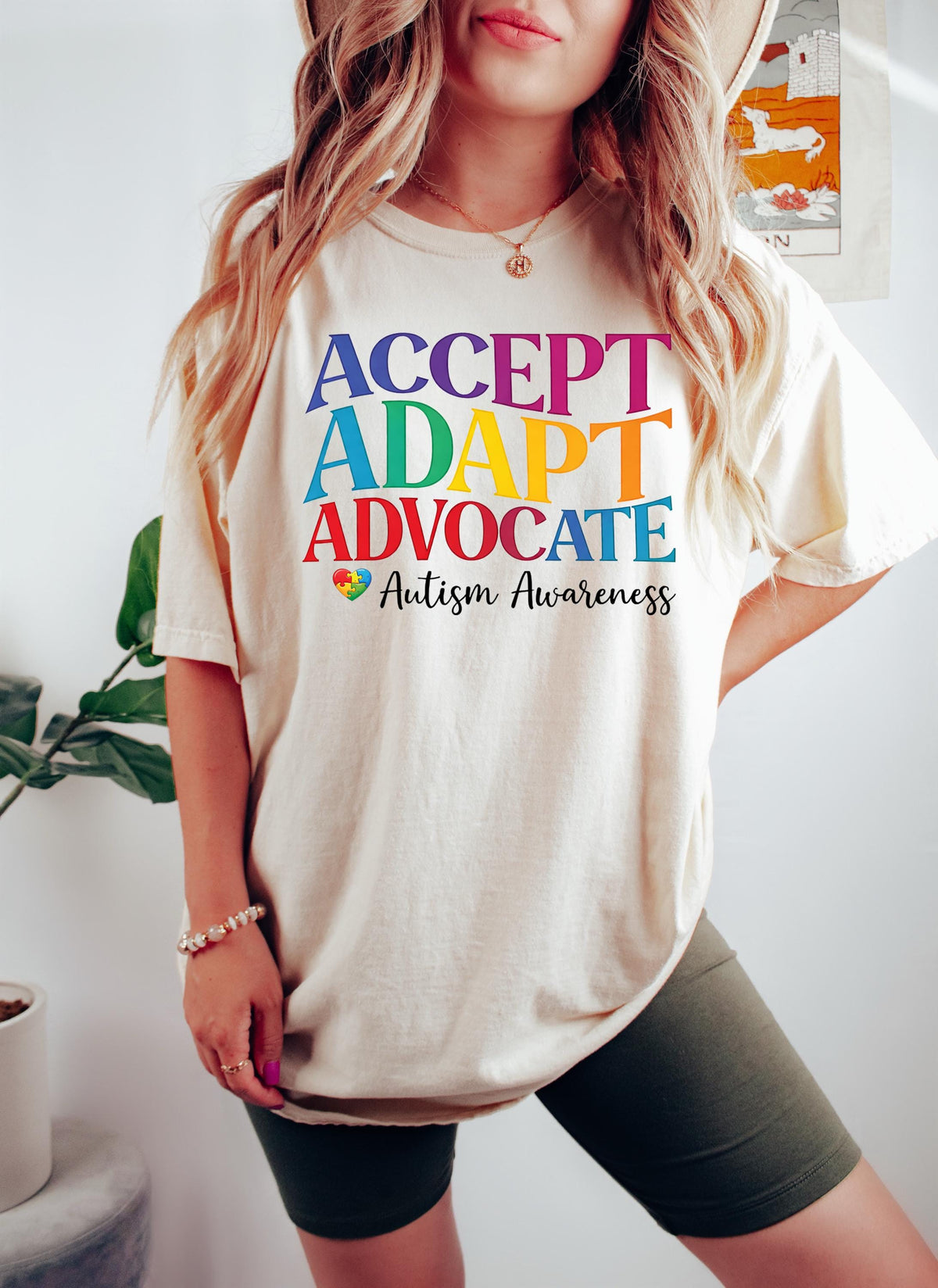Accept Adapt Advocate Autism Awareness Shirt, Autism Mom Counselor Tee
