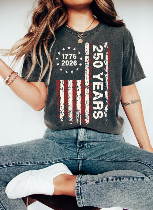 250th America Anniversary Shirt, We The People Sweatshirt, Usa Flag Tee