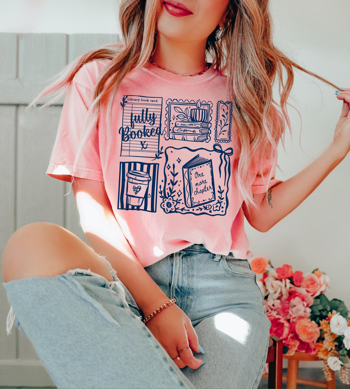 Fully Booked Shirt, One More Chapter Sweatshirt, Bookish Sweatshirt