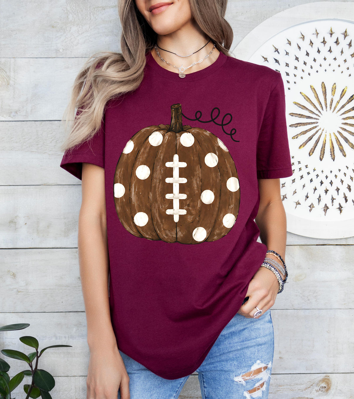 Football Pumpkin Shirt, Football Mom Shirt, Game Day Shirt