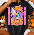 Spooky Ghost Retro Fall Halloween Shirt, Rainbow Ghost Shirt