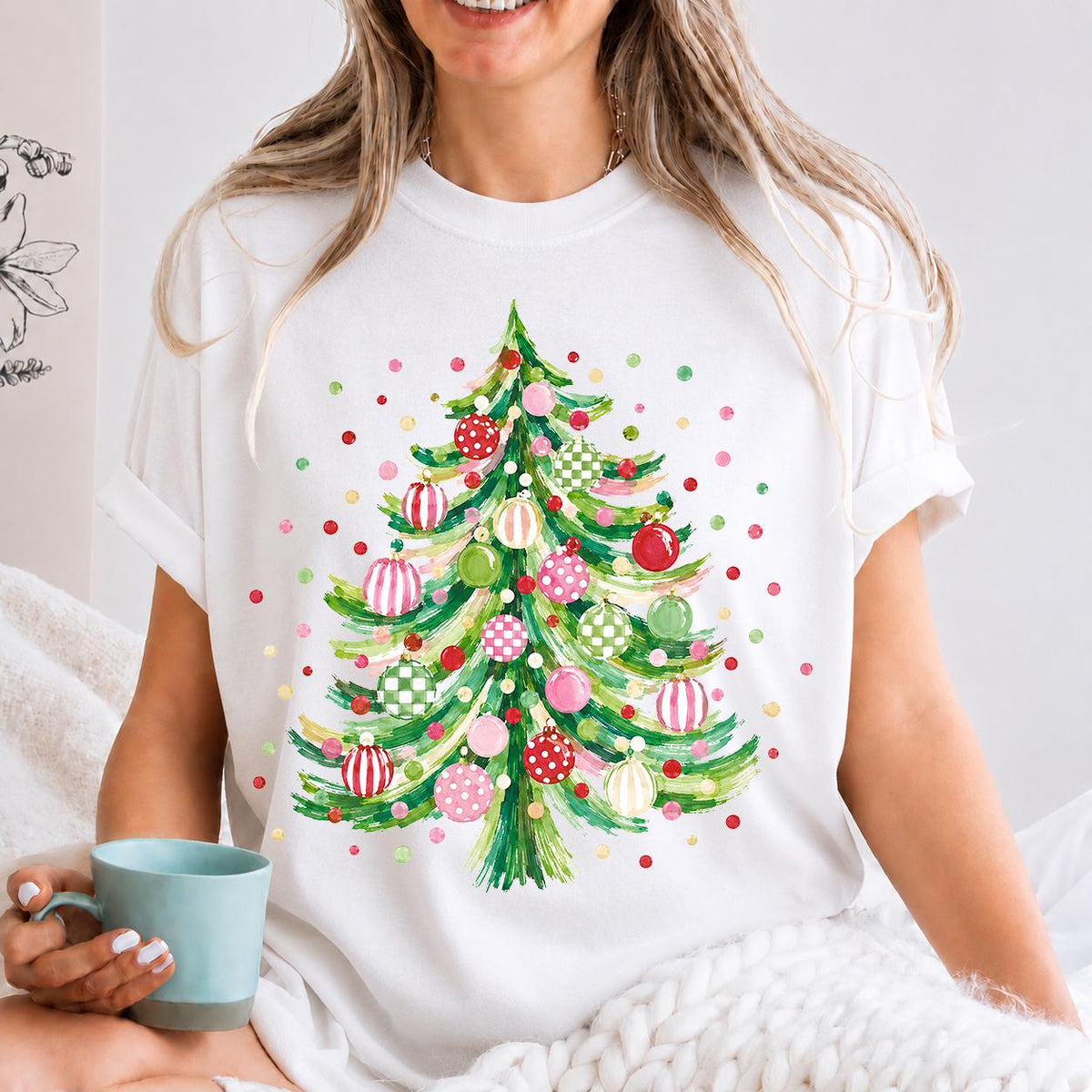 Christmas Sweatshirt, Womens Christmas shirt, Christmas Tree shirt