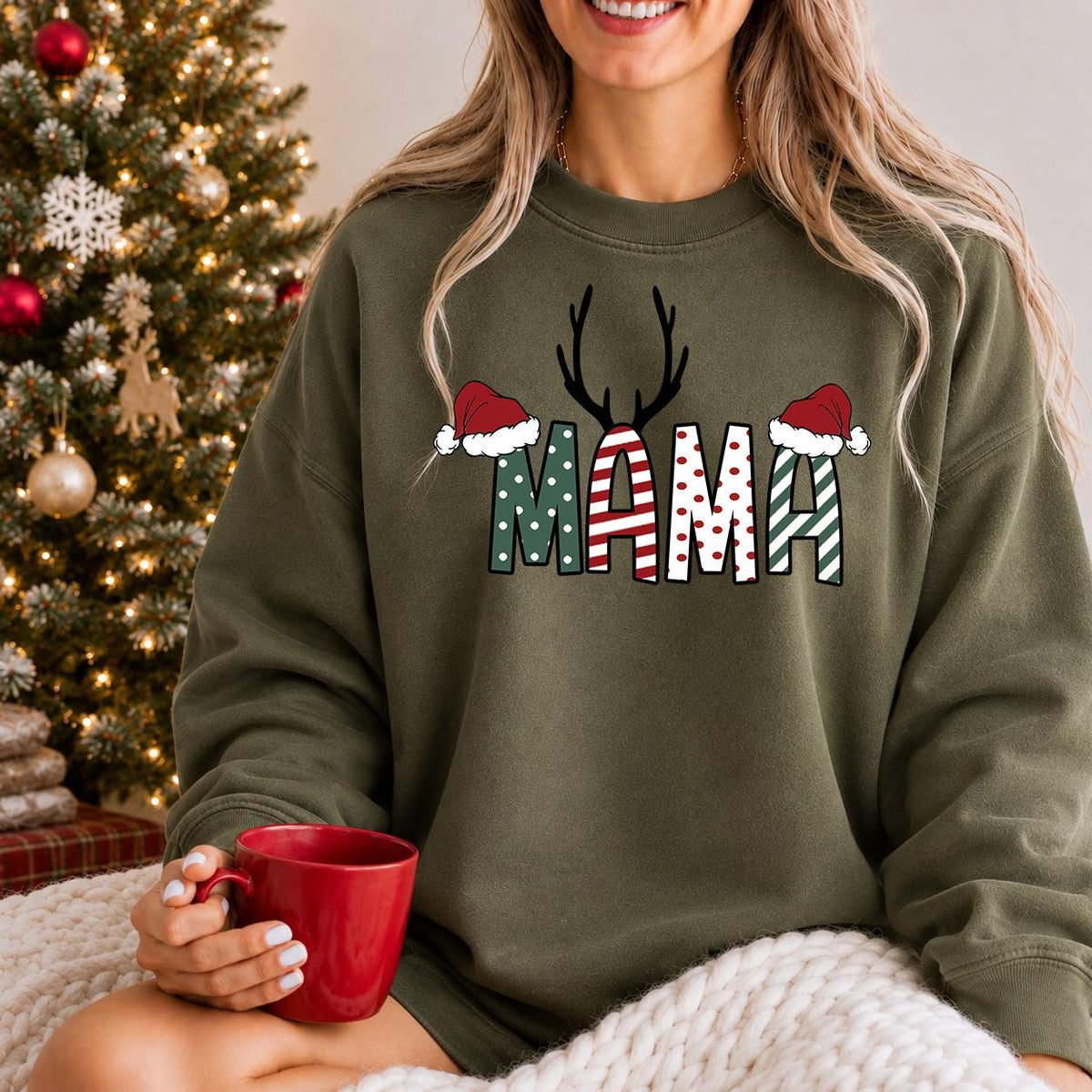 Family Monogram Christmas Shirt, Personalized Christmas Name Shirt