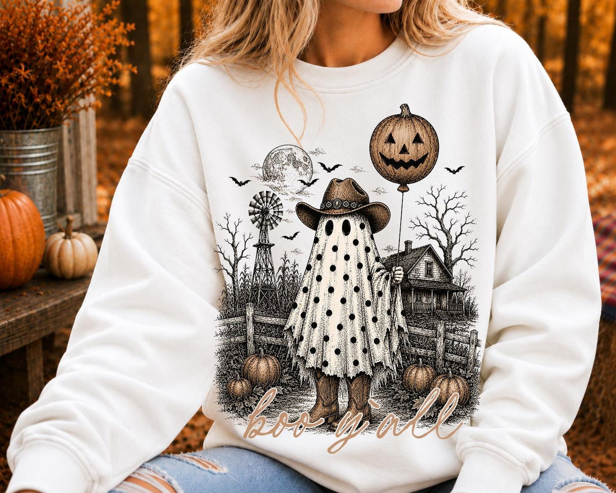 Boo Y'all Shirt, Boo T-shirt, Halloween Shirt, Boo You all